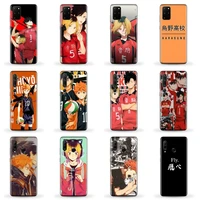 kenma kozume haikyuu phone case for samsung a51 52 50 71 31 s 21 ultra 20fe plus xiaomi redmi note 10 8 9 pro huawei p30 40 lite