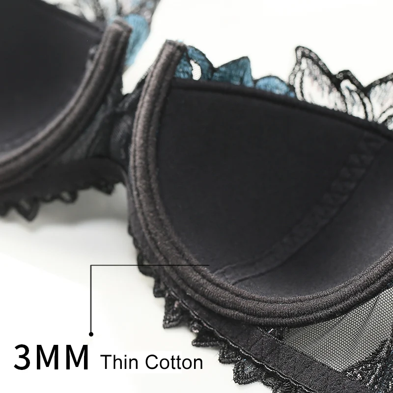 LILIMODA женский пикантный удобный тонкий хлопковый бюстгальтер комплект нижнего