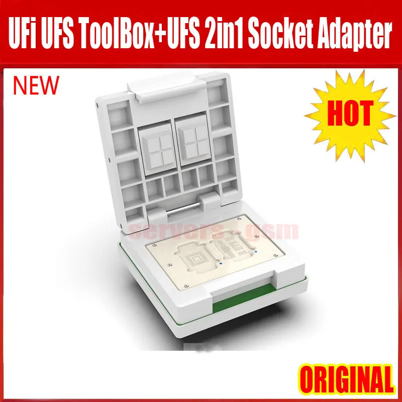 2022 NEW Original UFi-UFS ToolBox+ UFS 2in1 Socket Adapter ( BGA254 BGA153) Works as an add-on interface paired with UFI-BOX w | Мобильные
