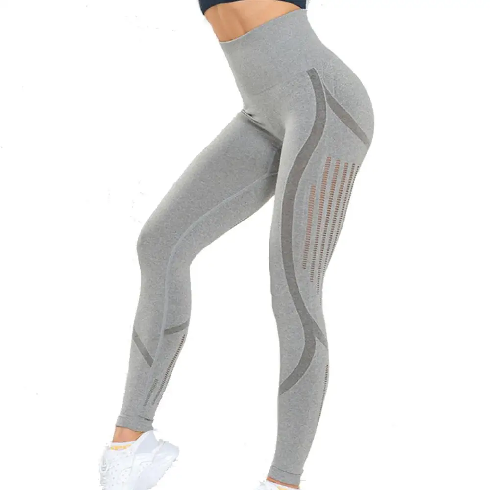 

Gym Yoga Pants Shark Sports Wear For Women Tummy Control High Waist Leggins Tights Woman Fitness Seamless Leggings Sportswear