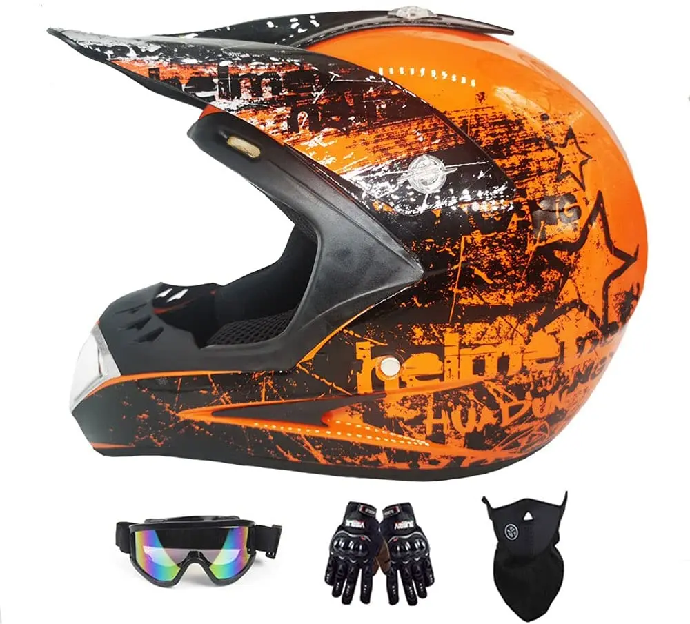 

Мотоциклетный шлем DOT, утвержденный мотоцикл, мопед, на все лицо, для езды по бездорожью, спуска по бездорожью, DH, гоночный шлем на четыре коле...