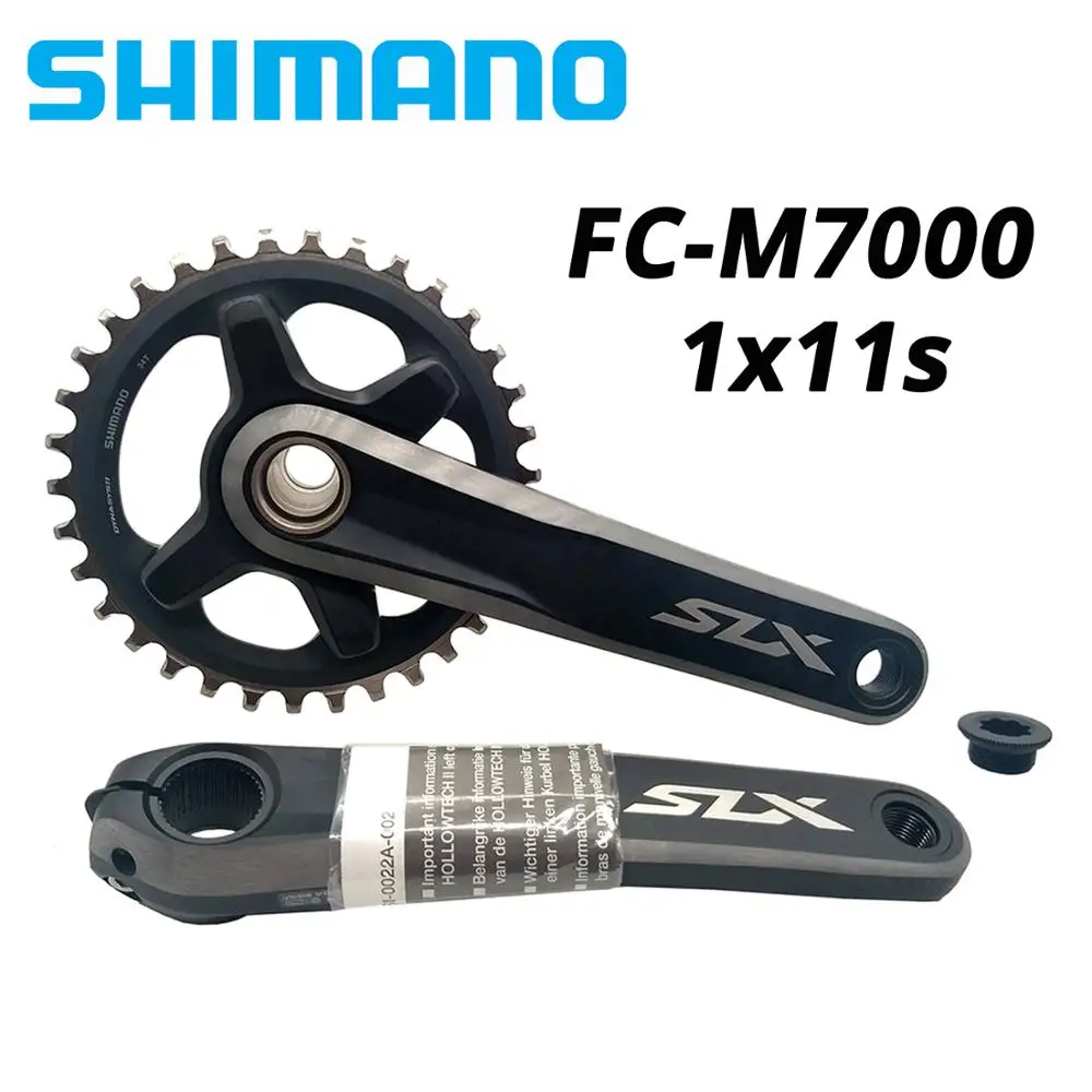 SHIMANO DEORE SLX FC M7000 1x11 Speed 11S mtb велосипедный кривошипный комплект BB MT800 34T 170 мм 175