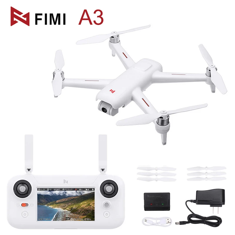 FIMI A3 Camera Drone HD 1080P Camera RC Quadcopter drone accessory kit 5.8G GPS Original A3 Drone 1KM FPV