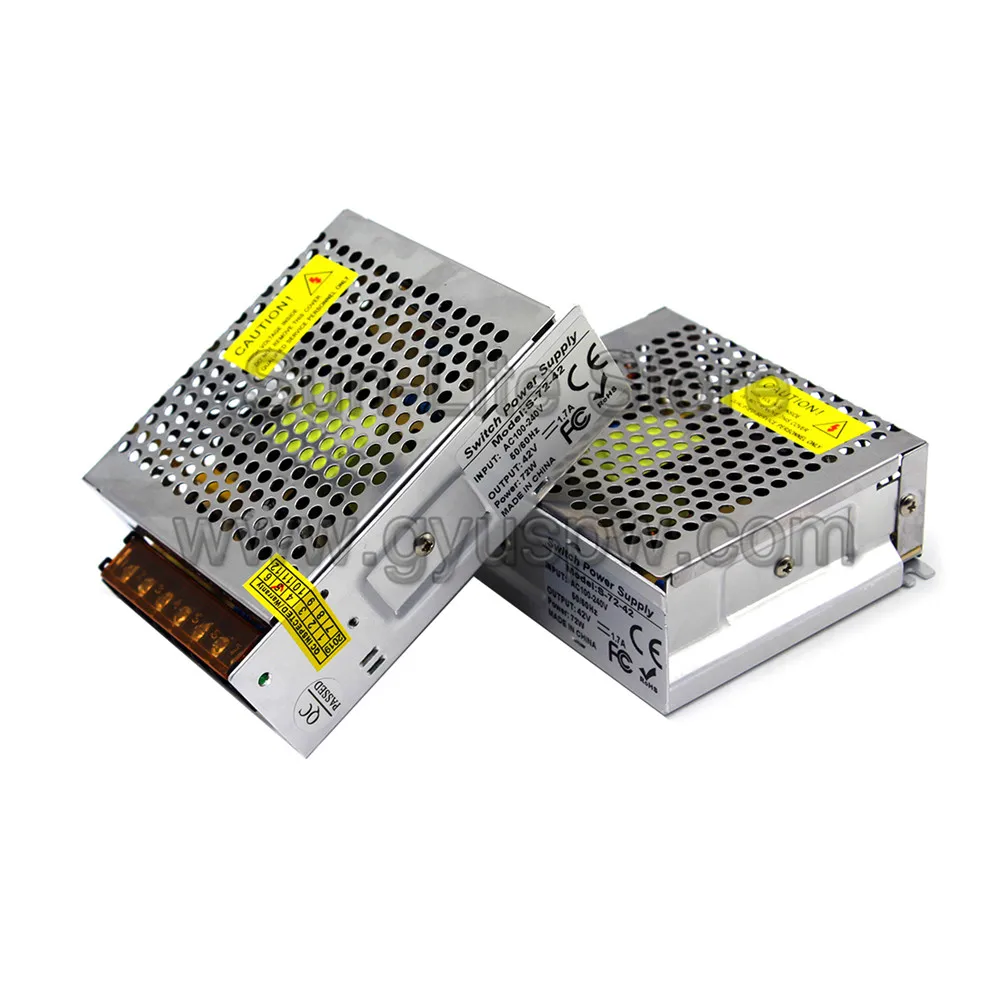 DC42V импульсный источник питания DC 42V 72W Питания SMPS для Светодиодный рекламной