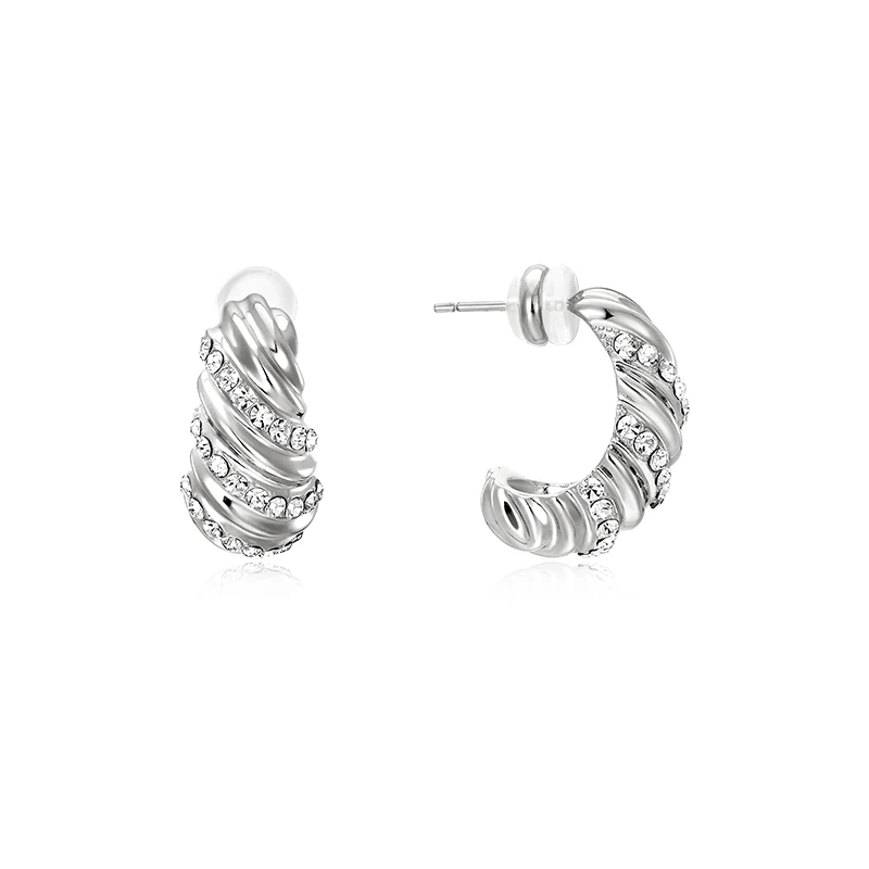 

Timeless Wonder Glam Zirconia Geo Stud Earrings Women Jewelry Punk Boho Top Party Designer Hip Hop Ins Cute Trendy Pop New 5446