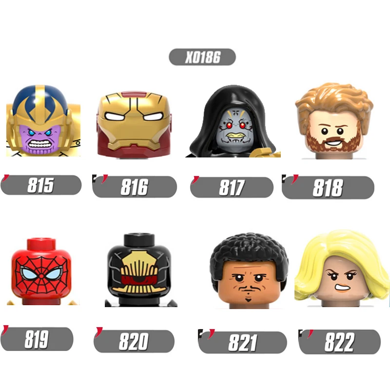 

2021 Single Movie Figure Feleph X0186 Comics Building Blocks Set Model Education Toys for Children
