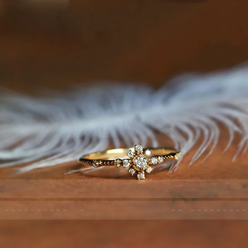 Женское кольцо с бриллиантами серебро 925 пробы 1 карат|Кольца| |