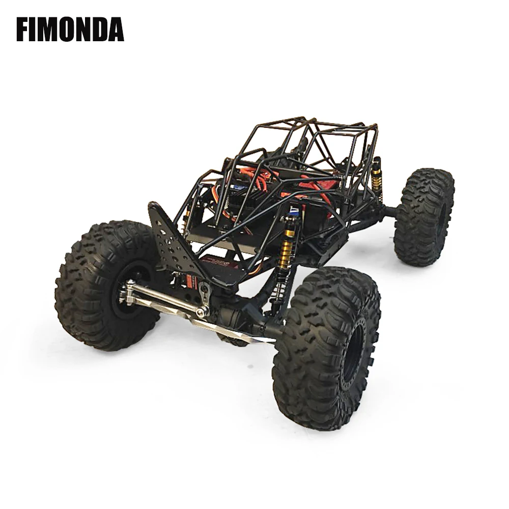 Полная рама Металлическое шасси металлический корпус рулон клетка для 1/10 RC Crawler