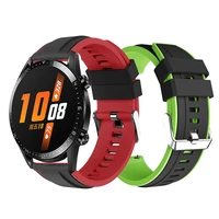 silicone sport band strap for huawei watch gt 2 gt2 46mm watchband 22mm replacement wristband for huawei honor magic correa