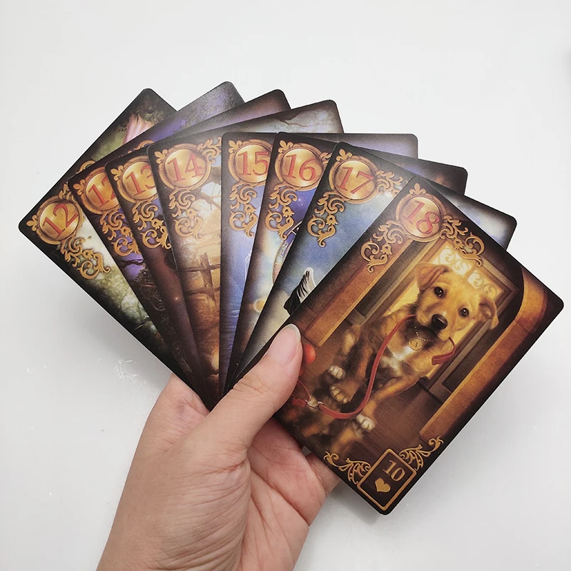 Доска-Таро Reverie Lenormand 47 карт настольная игра с онлайн-руководством для взрослых и