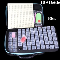 8054 bottles 5d diamond painting embroidery rhinestone accessories tools holder storage box carry case container hand bag