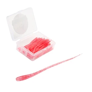 50 шт. Мягкая приманка для рыбалки 65 мм 0,34 г джиг мягкий воблер червячная искусственная наживка для рыбалки силиконовая приманка для рыбалки Rockfish