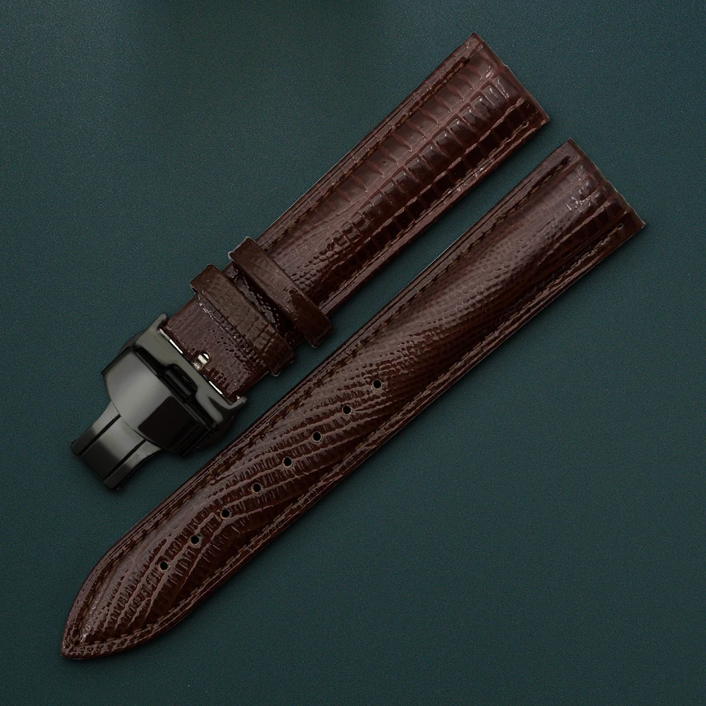 

Calfskin Genuine Leather Watchband Belt for Tissot T035 Watch Strap Bracelets Butterfly Buckle Replacement 18mm 20mm 22mm 24mm