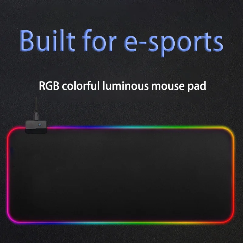

RGB Gaming Mouse Pad Computer Desk xxl Adjustable LED Keyboard Gamer Large Desk Non-slip Mat Big Mousepad for PC Desk Pad