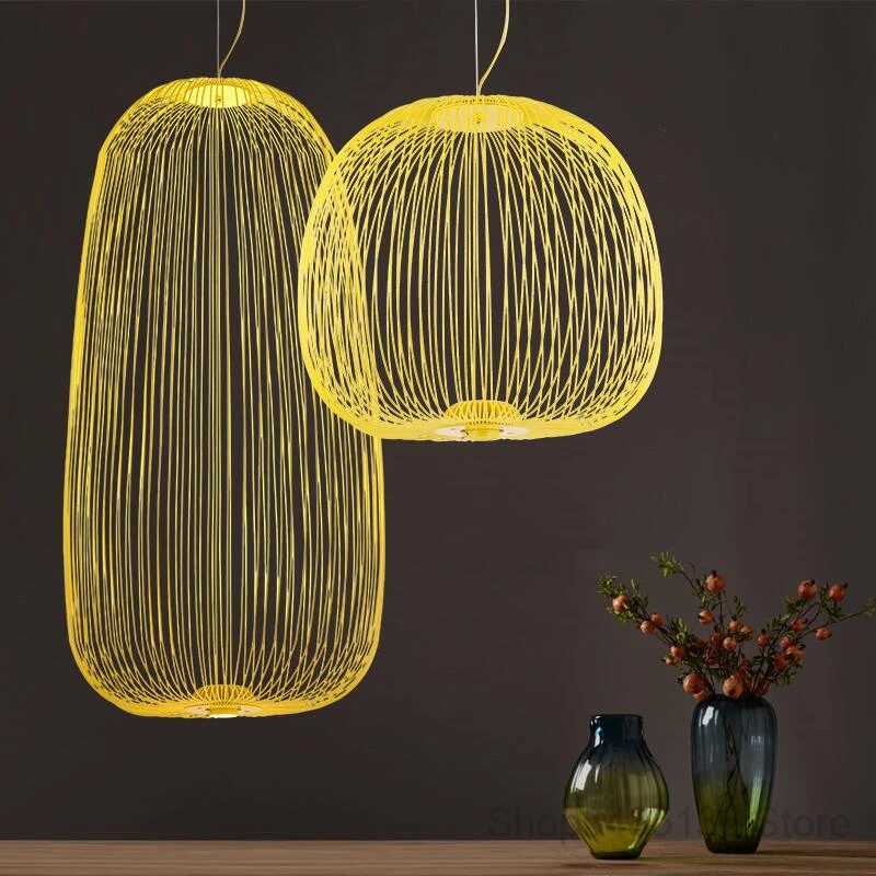 Foscarini спицы 1/2 подвесной светильник s современный Led птичья клетка бар столовая