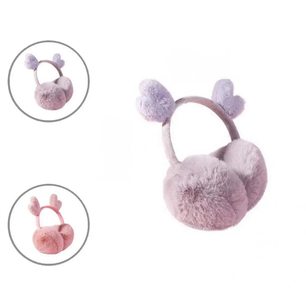 

Мягкие наушники, привлекательные практичные толстые подкладки, меховые наушники для милых девушек, женские наушники для подарка