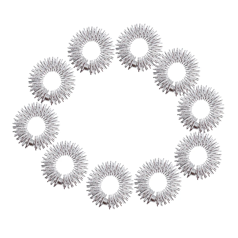 Серебряное кольцо для массажа пальцев иглоукалывания средство здоровья