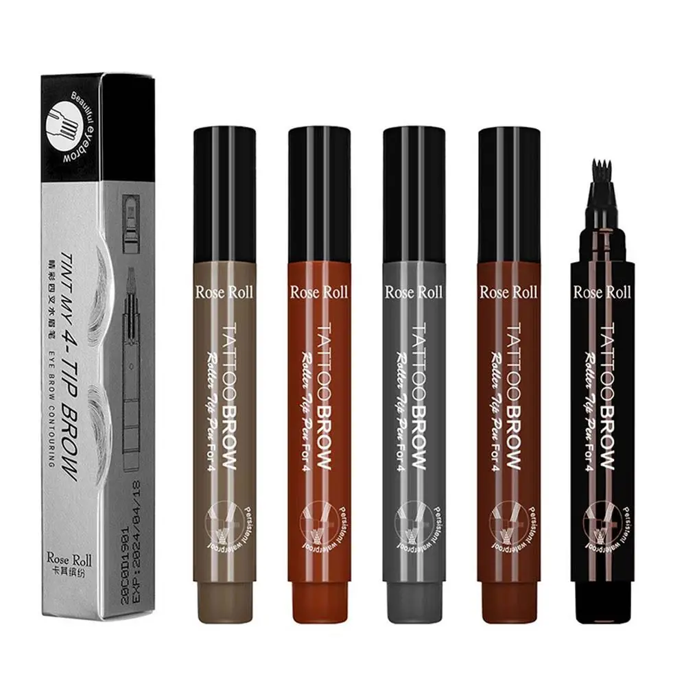 Косметическая ручка для бровей и бороды мужские усы восстанавливающая форма