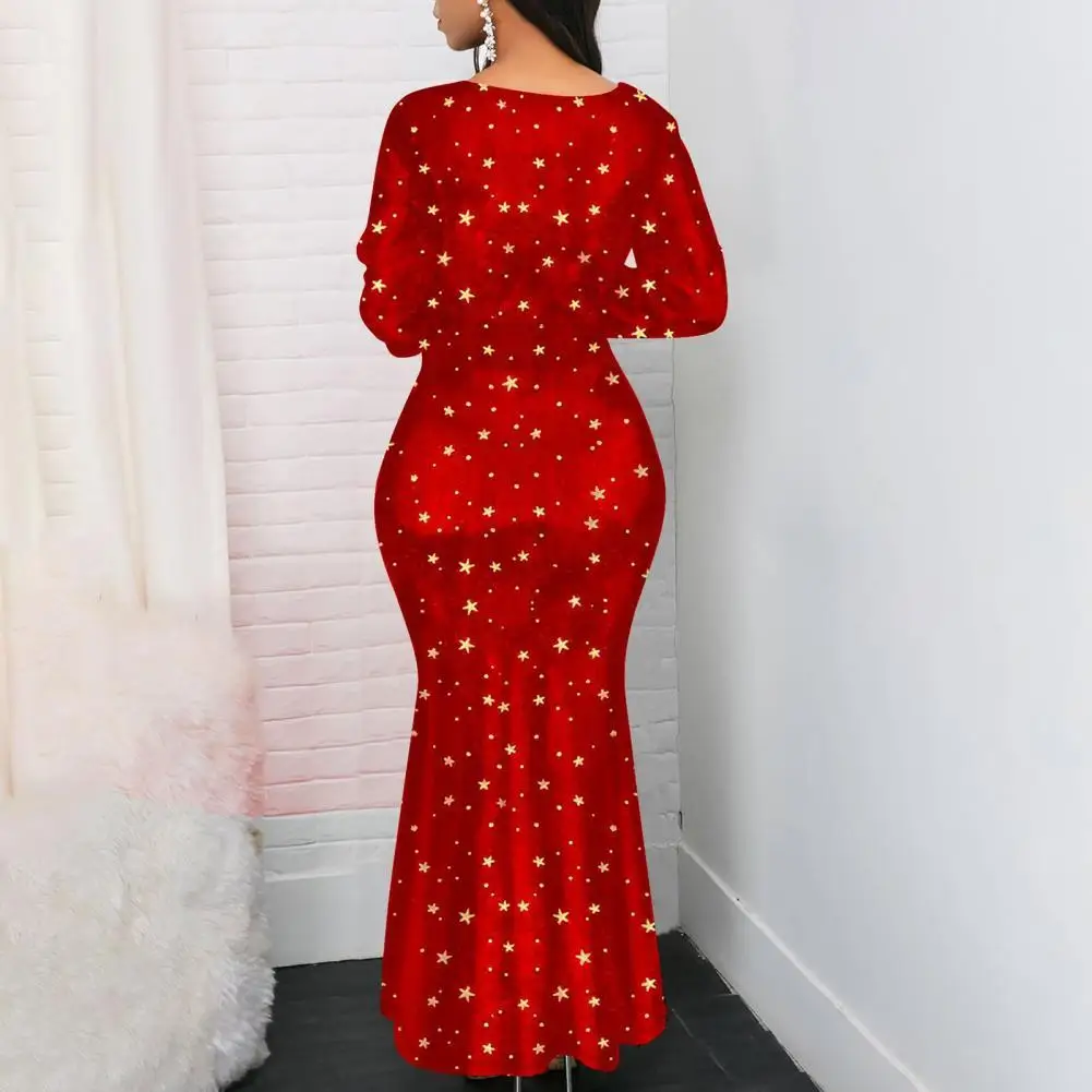 

Платье-Макси женское однотонное с запахом, удобное платье с запахом на бедрах для свиданий