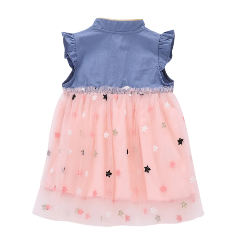 Новое Детское платье летнее пачка для новорожденных девочек детское маленьких с