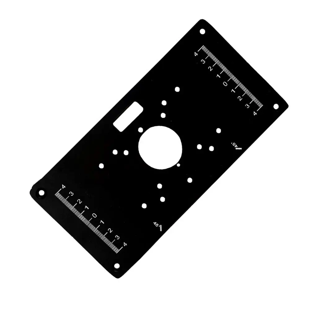 Фрезерный стол вставная пластина деревообрабатывающие скамейки алюминиевая