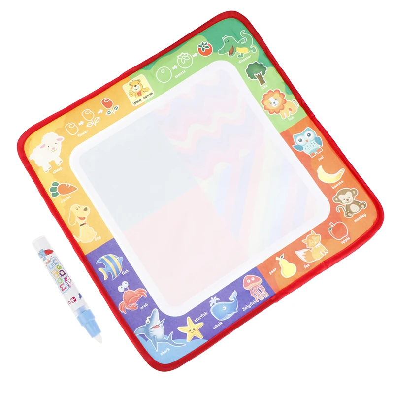 Новые темы животных Радужная Вода Рисование Живопись коврик доска волшебная