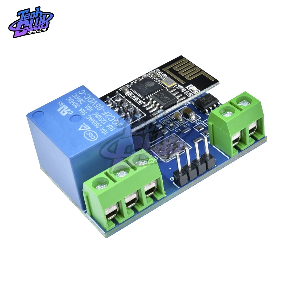 Релейный модуль ESP8266 ESP-01S 5 в Wi-Fi Умный домашний переключатель с дистанционным
