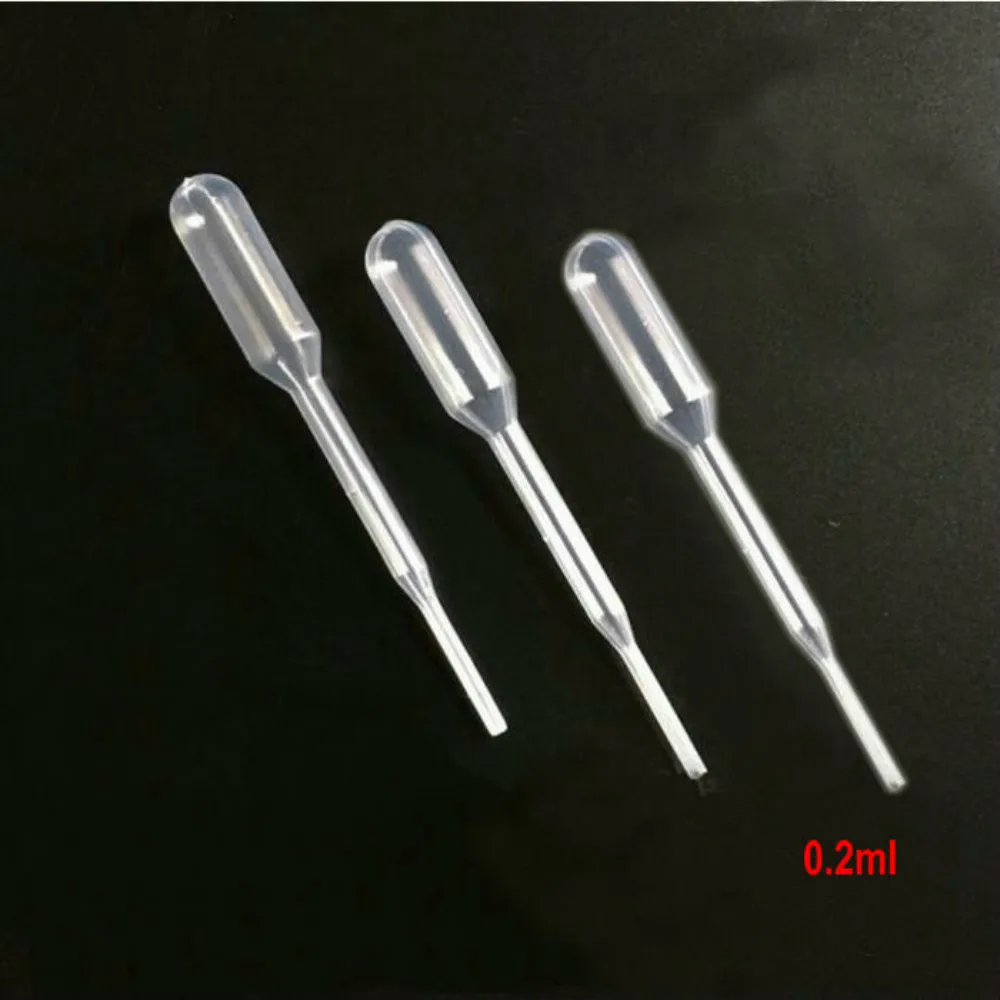 1000 шт. 0 2 мл одноразовые градиентные пластиковые паспортные пипетки лабораторные