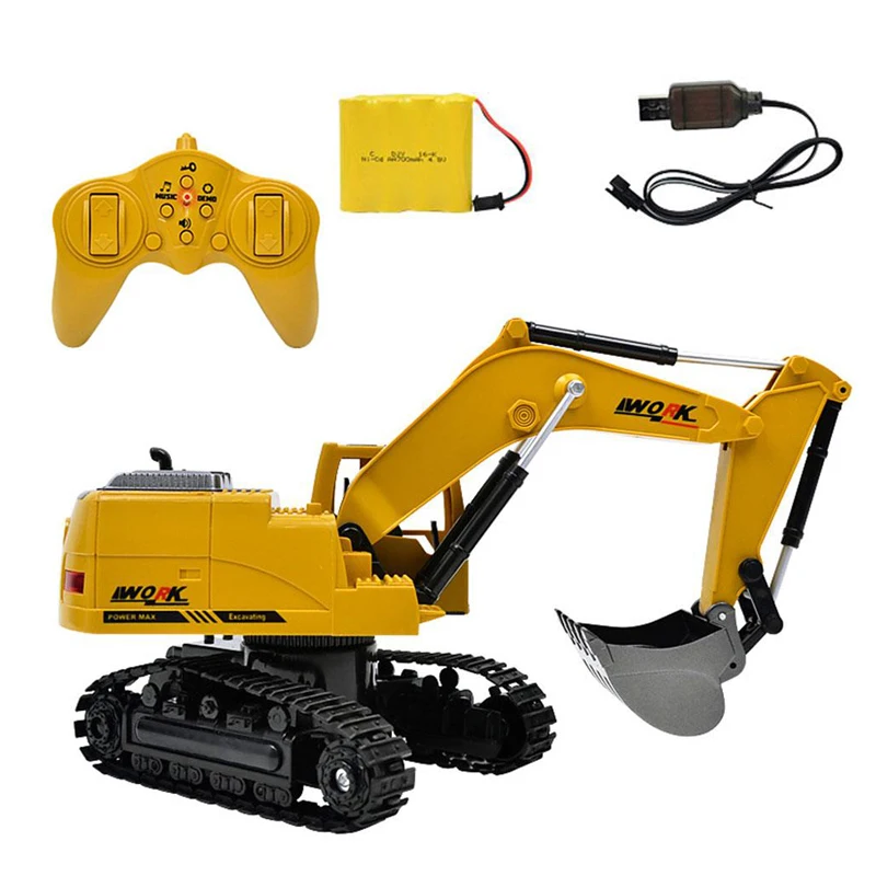 RC Engineering car HOT 8CH игрушка-симулятор экскаватор игрушки с музыкальным и легким