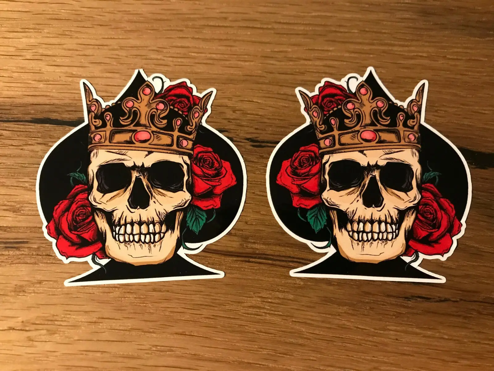 

Skull Sticker Oldschool Chopper Tank Bobber Biker Custom Hot Rod V8 # 392