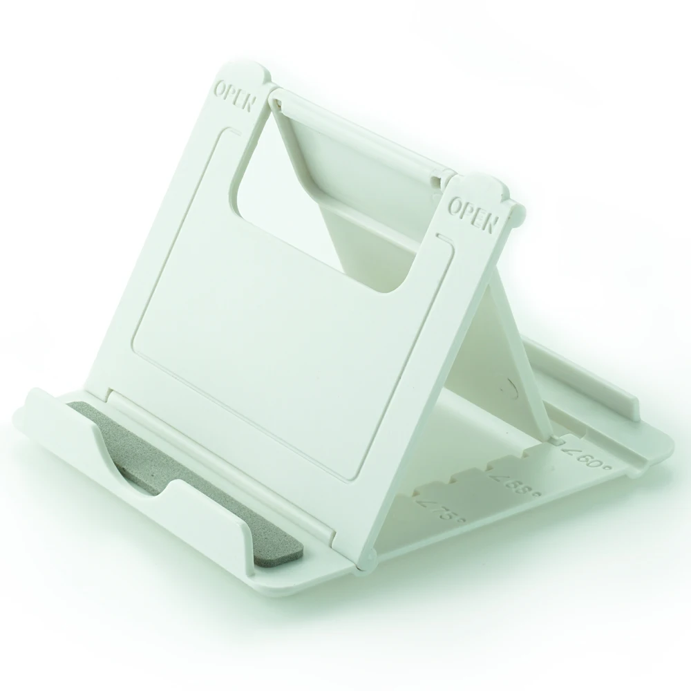 White Arosekey Складная подставка для планшета Поддержка ipad держатель mini 4 3 2 крепление для планшета для телефона Регулируемый - Цвет: White