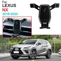 car phone holder air vent mount clip clamp mobile phone holder for lexus nx accessories 2018 2019 2020