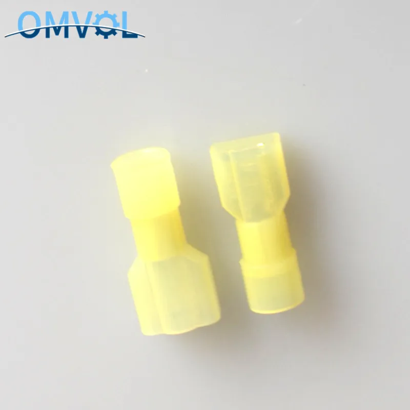 Нейлоновый полностью изолированный обжимной штекер и гнездо 6 3 мм | Обустройство