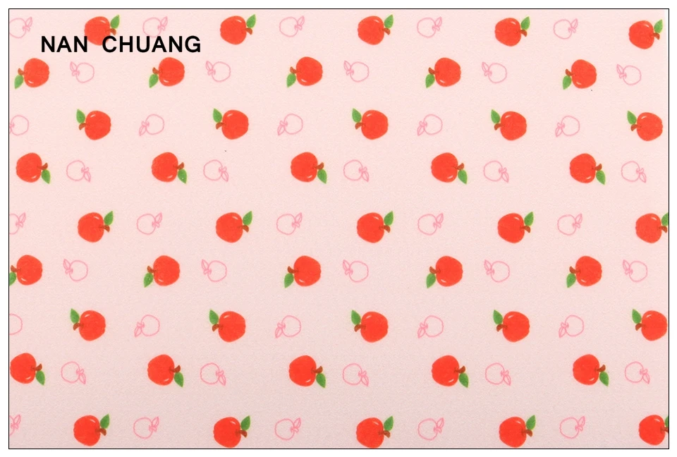 Nanchuang 1 мм Толщина печати нетканый мягкий фетр полиэстер ткань для DIY ручной работы украшения дома швейный материал 20x30 см/шт