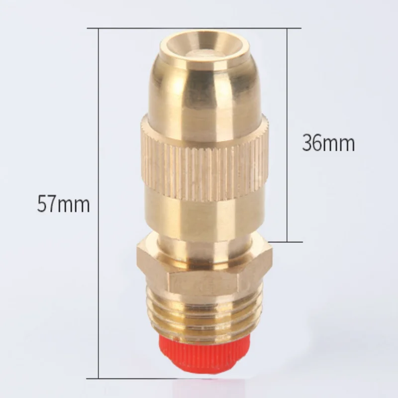 

1PC 1/2"Brass Watering Adjustable Misting Sprinkler For Garden Lawn Sprayer Nozzle Micro Irrigation Fitting Car wash spray head