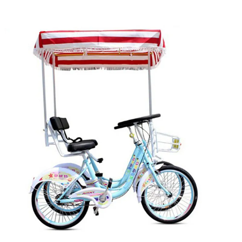 2pcs/lot Two Seater Pedal Adult Tourist Tricycle Road Tandem Bike Sightseeing Bicycle For Sale | Бытовая техника