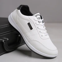 spring new casual shoes mens leather shoes trend breathable mens shoes white shoes sports shoes low top sneakers autumn