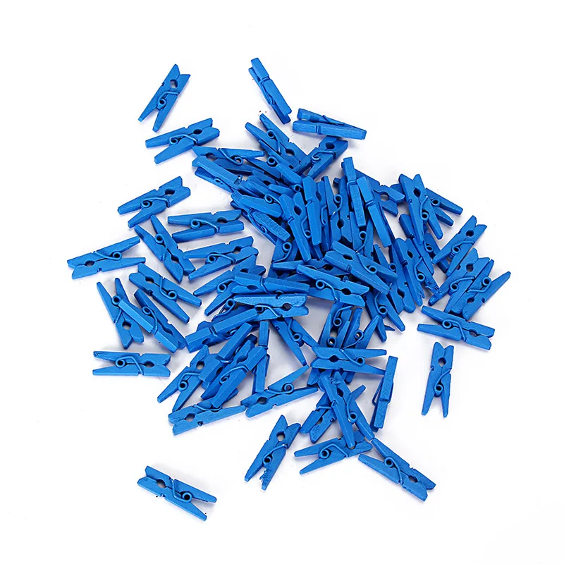 25 шт. 2 5 см Лидер продаж мини прищепки из натурального дерева для фотобумаги