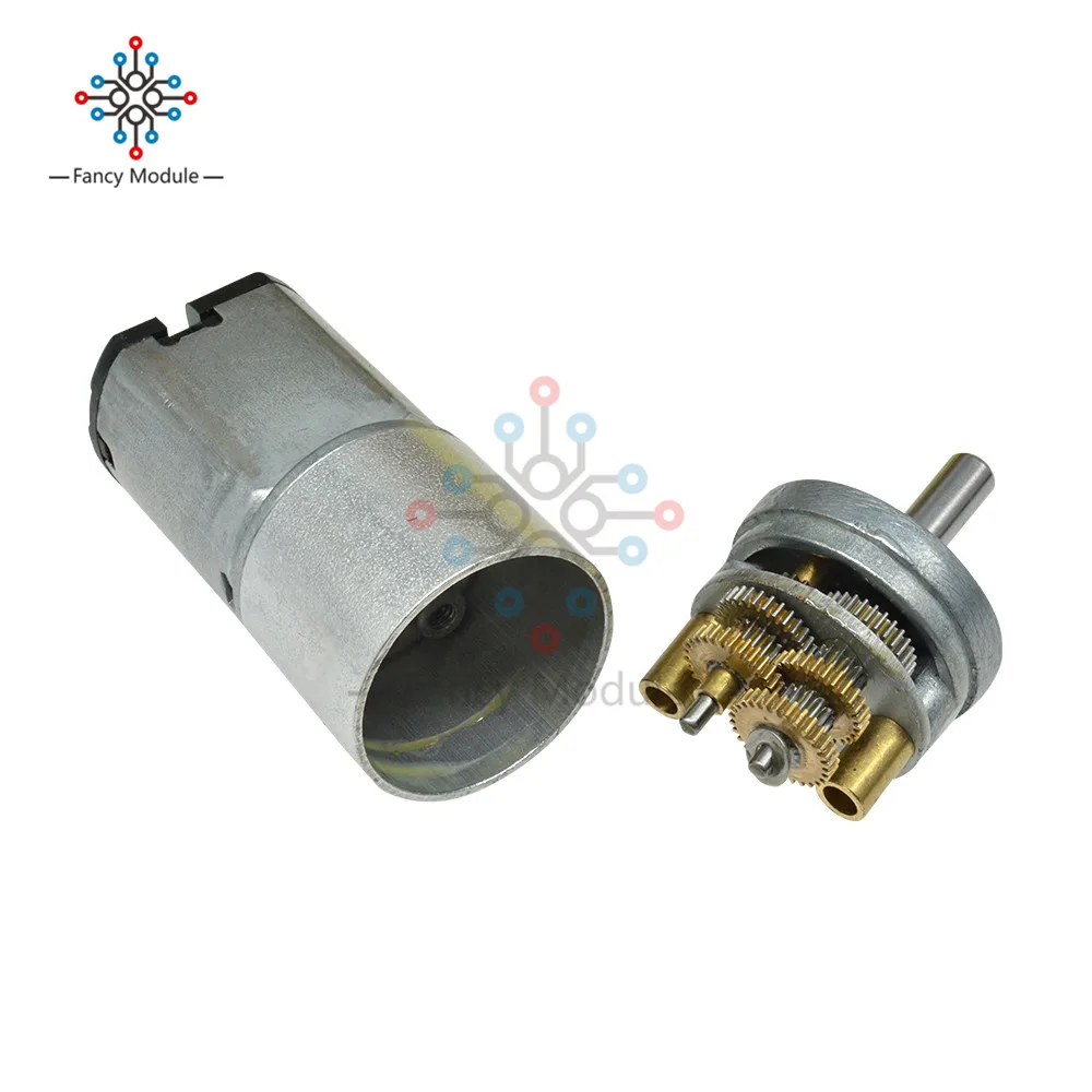 Мотор-редуктор diymore 16GA030 6 в/12 В постоянного тока высокоточный редукторный