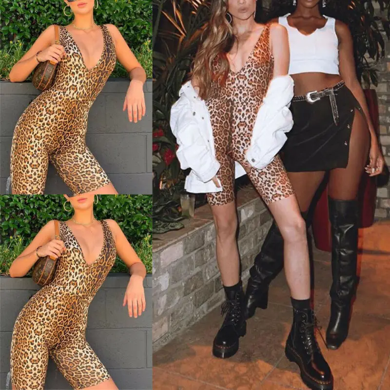 Американские сексуальные женские костюмы с v образным вырезом без рукавов