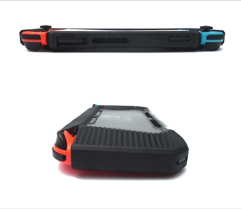 

For Switch Console Tpu+pc Protective Case Cover For Switch Silicone Grips Rubber Case Cover For Switch