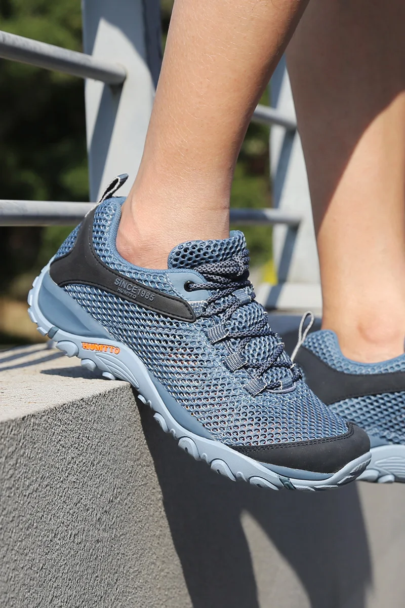 Beli HUMTTO Sepatu Hiking Sepatu Climbing Olahraga Luar Ruangan Sejuk Pria Sepatu Berburu Sneakers Trekking Sepatu Bot Pergelangan Kaki Sepatu Taktis Pria