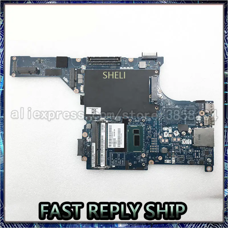SHELI For DELL E5440 Laptop Motherboard MainBoard LA-9832P With I3-4010U CN-0KYG98 KYG98 100% Full Tested good working | Компьютеры и