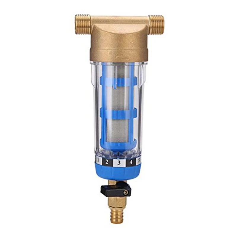 Copper Lead +plastic Pre-filter Water Filters For Purifier Backwash Rust Pollution Sediment Pipe Stainless Steel Central |