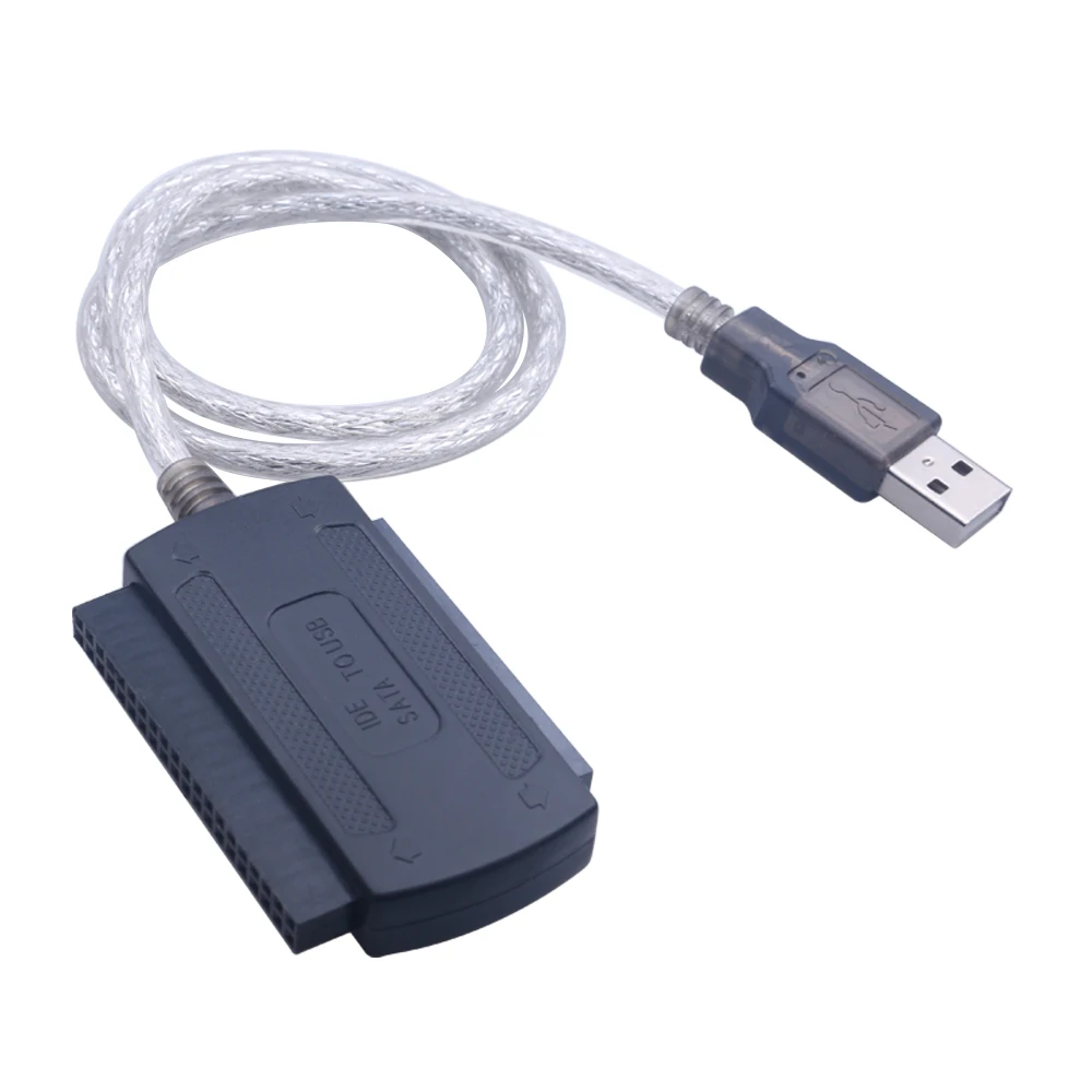 

3in1 USB 2.0 to IDE SATA 2.5/3.5/5.25 Inch Hard Drive Disk HDD Adapter Cable for PC Laptop Converter Hard Disk Optical Drive