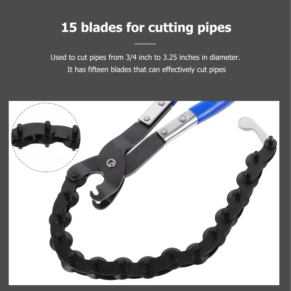 

1pc General Tool Head Exhaust Pipe Cutting Pliers Pipe Cutter (Assorted Color)