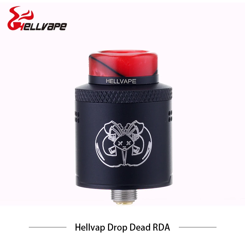 Атомайзер для электронных сигарет helvape Drop Dead 24 мм RDA с наконечником из смолы
