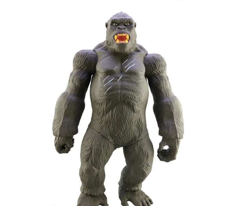 7.2" King Kong Skull Island Action Gorilla PVC Figure House Decor Collection Toy