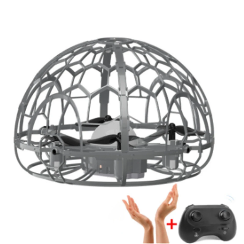 

D3 Colorful Light Gesture Sensing With Altitude Hold Mode Intelligent Induction Flying Ball RC Drone Quadcopter