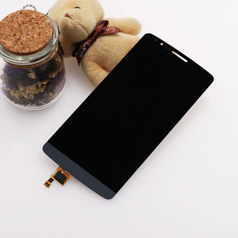 ЖК-экран для LG G3 D850 D851 D855 5 дюйма сменный ЖК-дисплей + сенсорный экран смартфона с